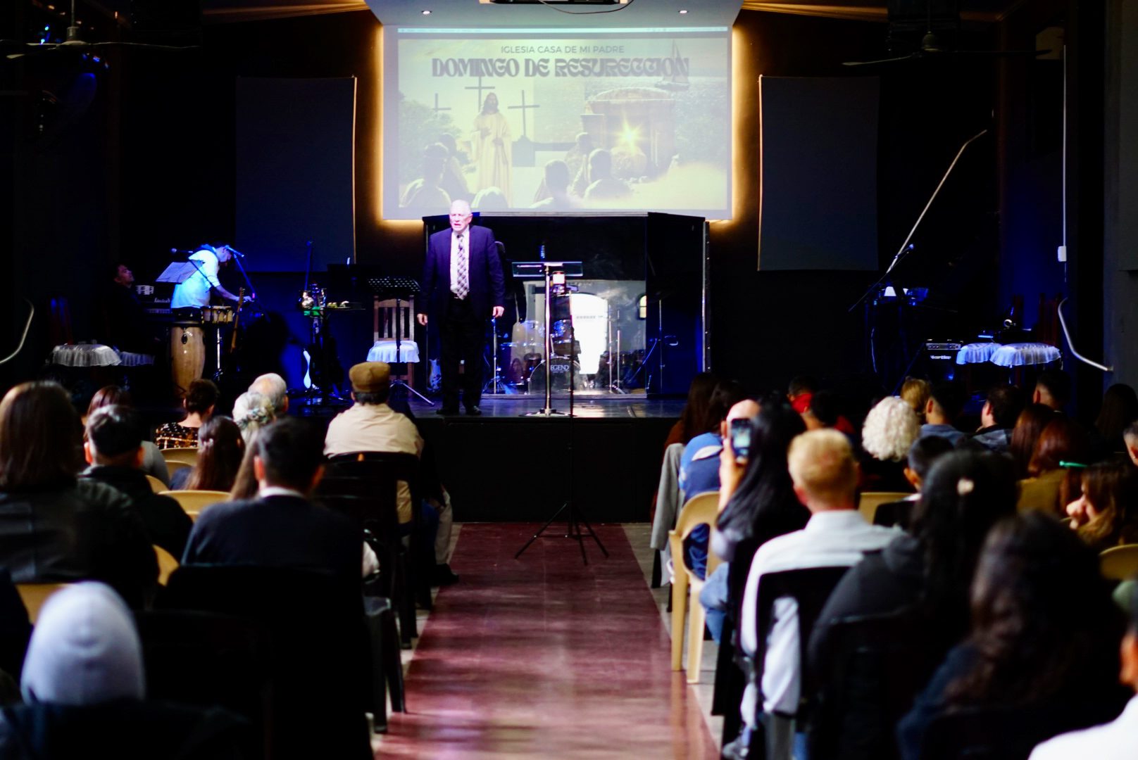 Servicio en la iglesia